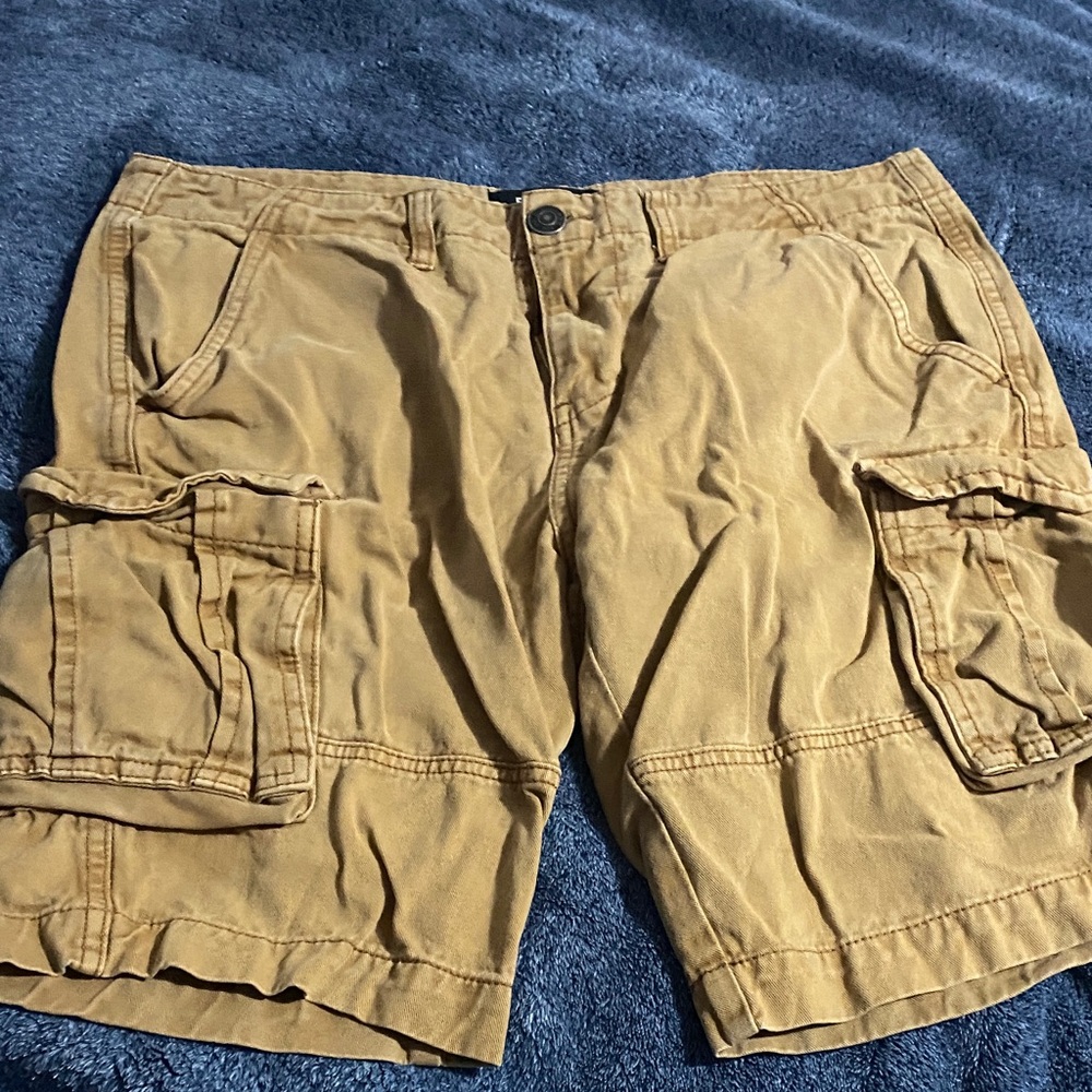 Bluenotes Men's Brown Cargo Shorts